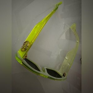 Gucci sunglasses fluorescent yellow